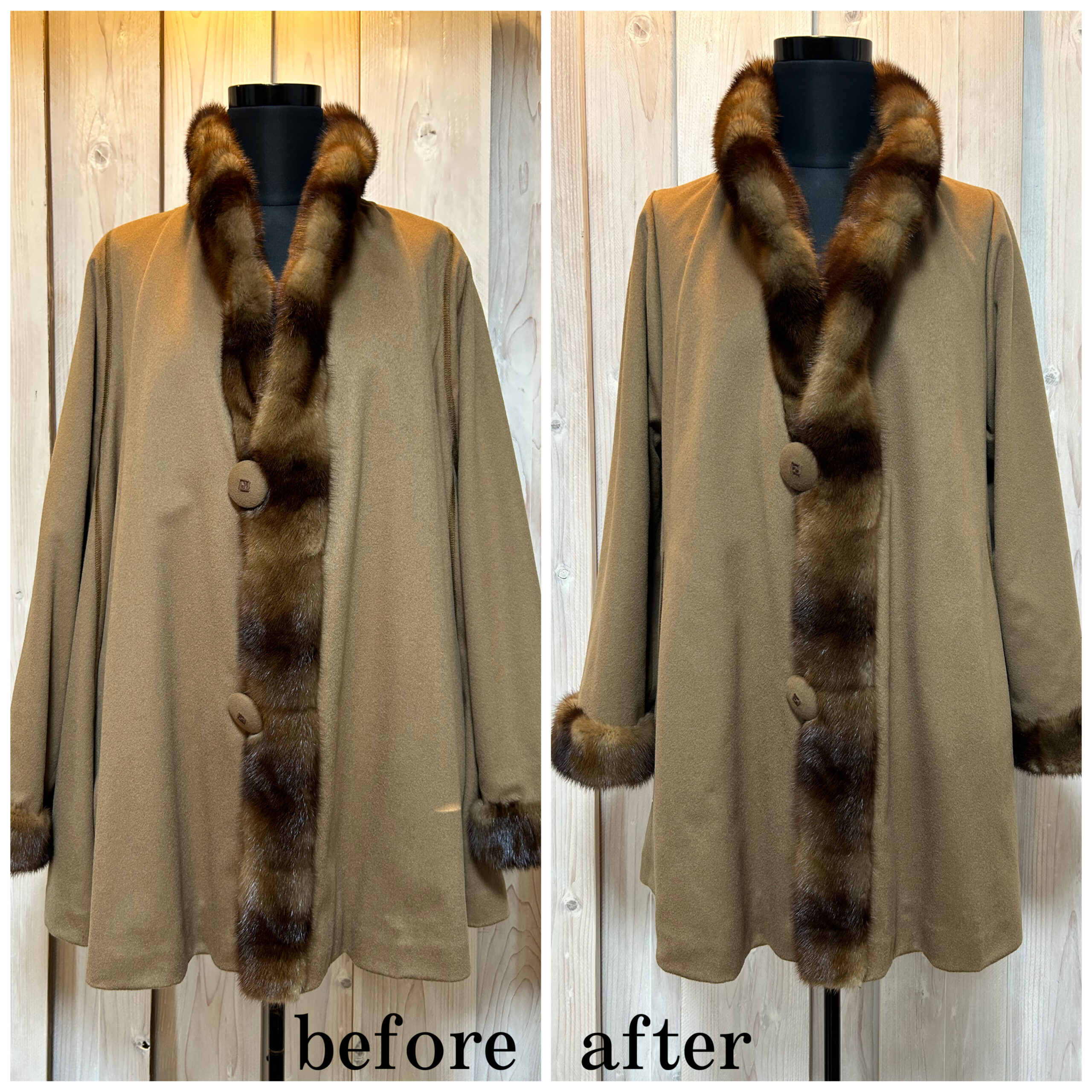 Read more about the article Reversible Coat with Fur : Resize