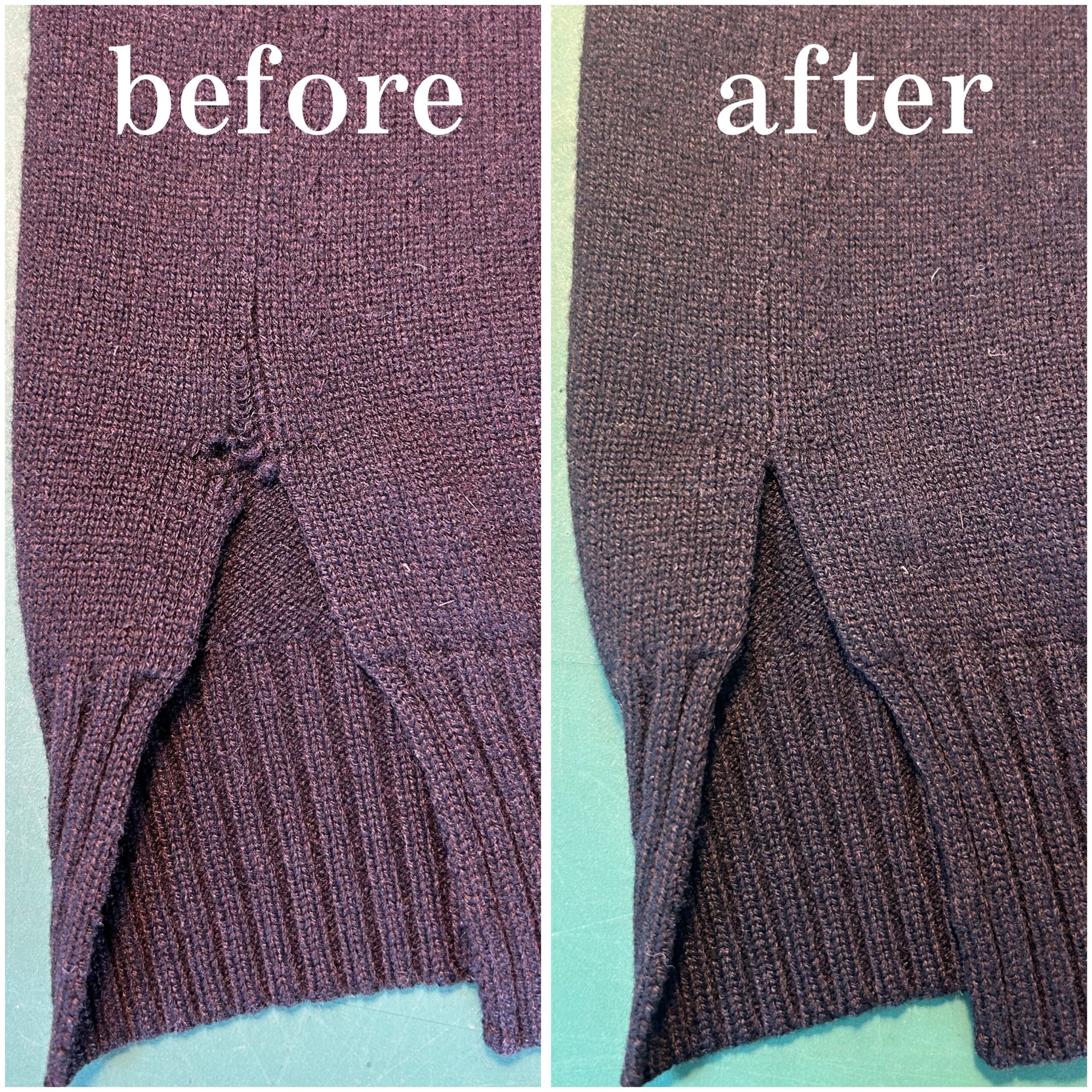 Read more about the article Knit Tear Repair